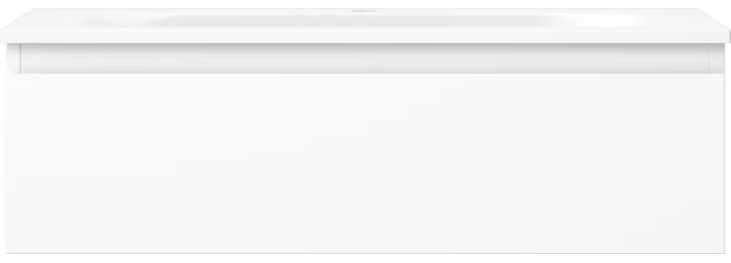 Mexen Orio, kúpeľňová skrinka 80 cm s umývadlom Vela, 1 zásuvka, biela matná, 91A10-08023-1-BF01-W23M01