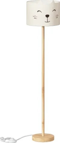Atmosphera - Detská stojacia lampa FÉLIX 1xE27/40W/230V s motívom mačky