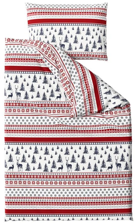 Obliečky z mikrovlákna TWINKLE CHRISTMAS farebné Rozmer obliečky: 70 x 90 cm | 140 x 200 cm