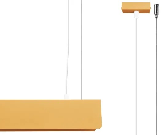 Sollux SL.1396 - LED Luster na lanku SPARK 1xG13/8,5W/230V zlatá