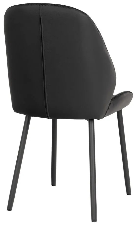 Čierne jedálenské stoličky v súprave 2 ks Monte Carlo – House Nordic