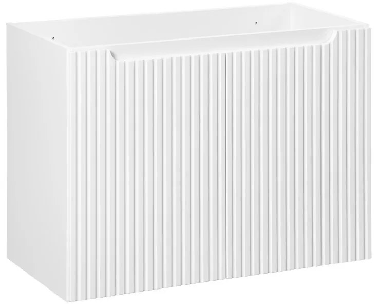 Závěsná umyvadlová skříňka Nova White 82-80-2D bílá