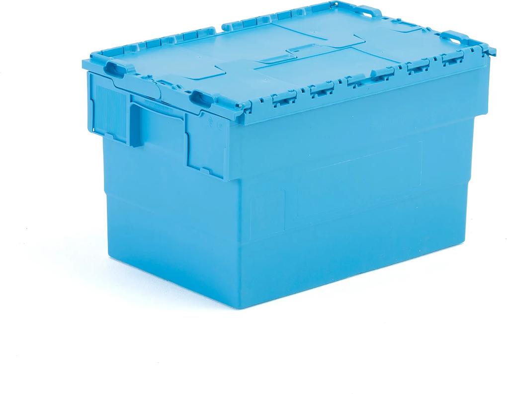 Úložný box Gayle, 64 L, 600x400x350mm mm, modrý