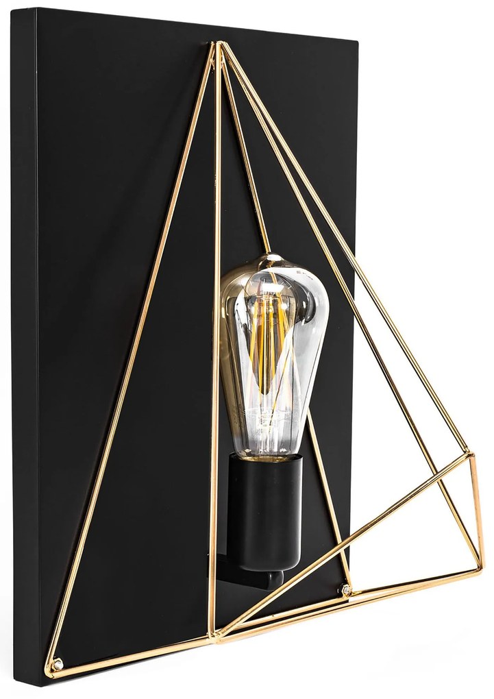 Toolight Toolight, nástenné svietidlo 1xE27 APP1095-1W, čierna, OSW-04411