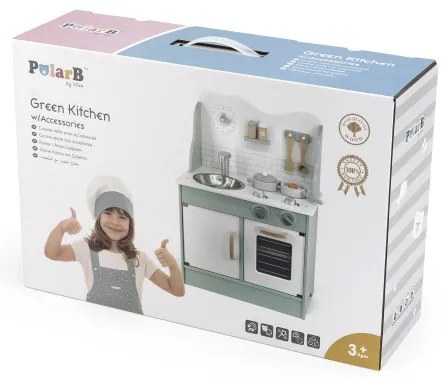 Detská kuchynka Viga 44048 PolarB eco mätová
