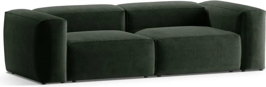 Zelená pohovka 264 cm Bergamo – Cosmopolitan Design