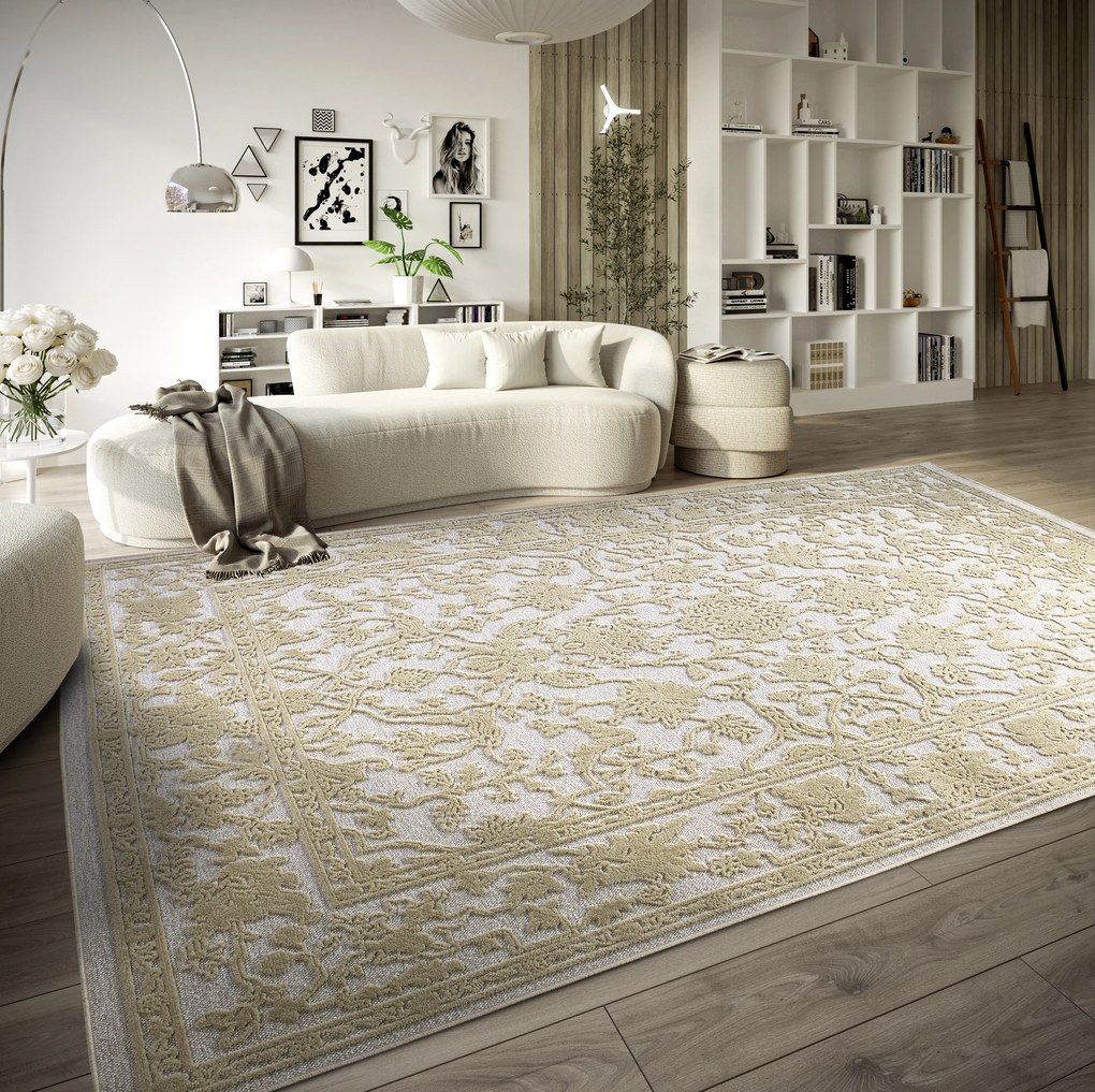 Villeroy & Boch Kusový koberec 106146 Cream, 200x290, béžová, obývacia izba