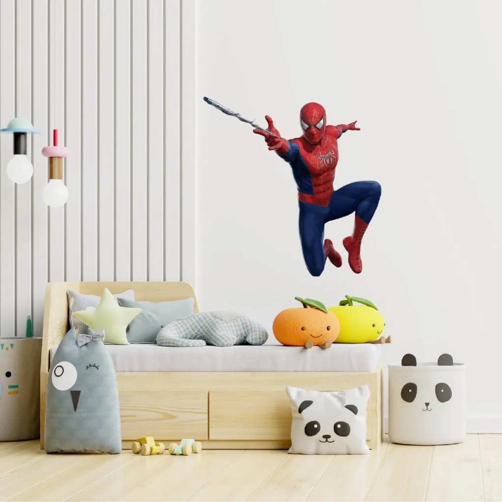 Samolepka na stenu "Spider-man 3" 60x60 cm