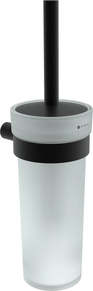 Nimco Toaletná WC kefa BORMO čierna - BRC 11094W-90