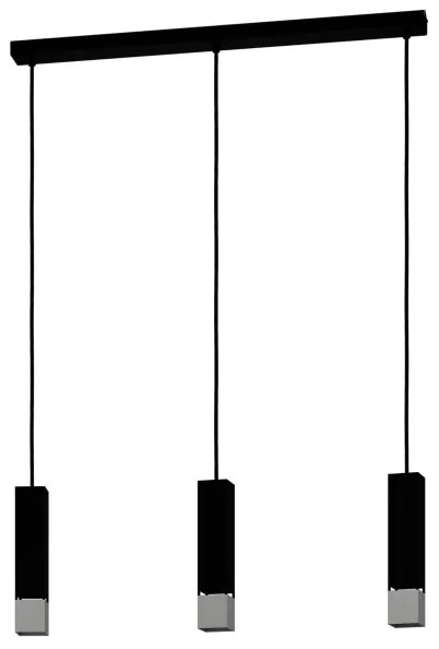 Eglo 99698 - LED Luster na lanku BUTRANO 3xGU10/4,5W/230V