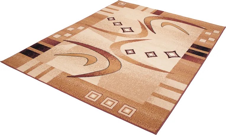 TA Koberec F741A SVETLÝ BÉŽOVÝ ATLAS PP Rozmer: 180x250 cm
