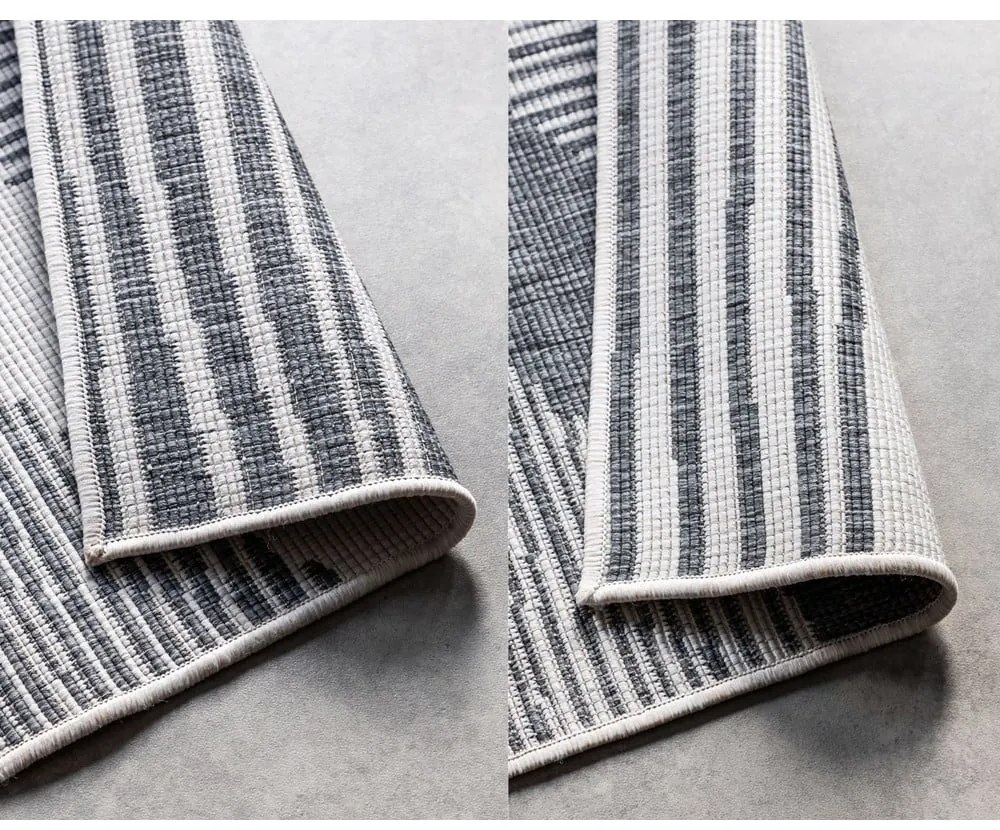 Krémovo-sivý vonkajší koberec 120x170 cm Gemini – Elle Decoration