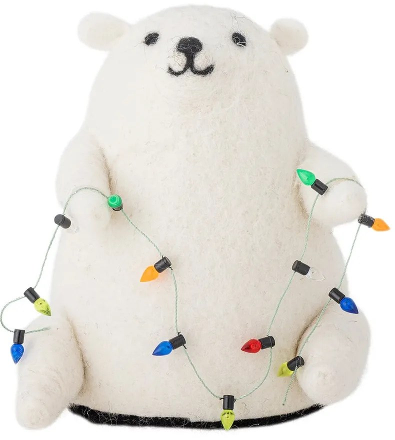 Biela svetelná dekorácia Wally – Bloomingville