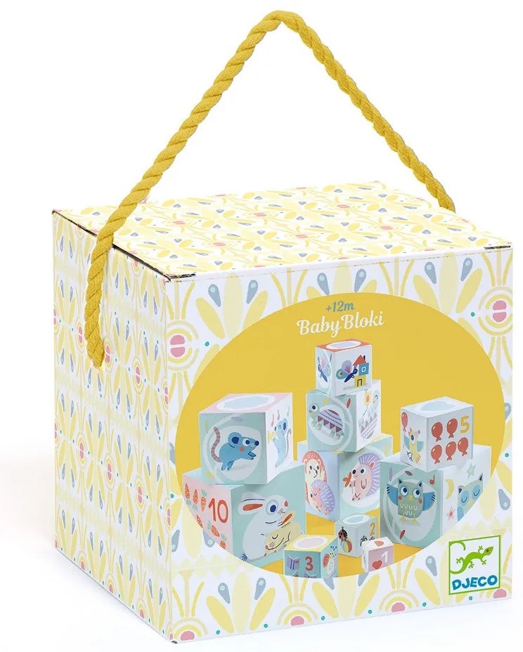 Skladacie kocky – pyramída so zvieratkami