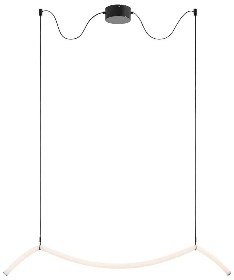 Markslöjd 108873 - LED stmievateľný luster na lanku MELT LED/13W/230V čierny