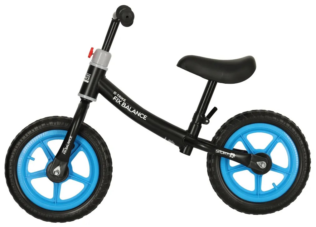 KIK Bicykel Fix Balance cross-country bike čierna a modrá