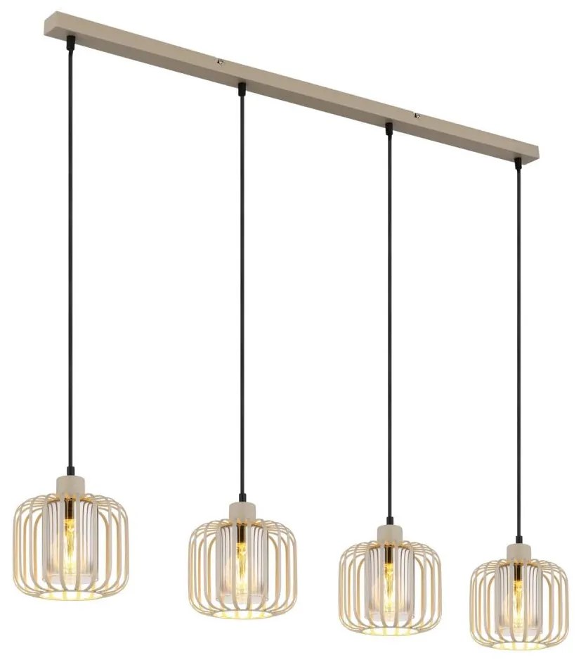 Globo 15758-4H - Luster na lankách ALFRED 4xE27/40W/230V