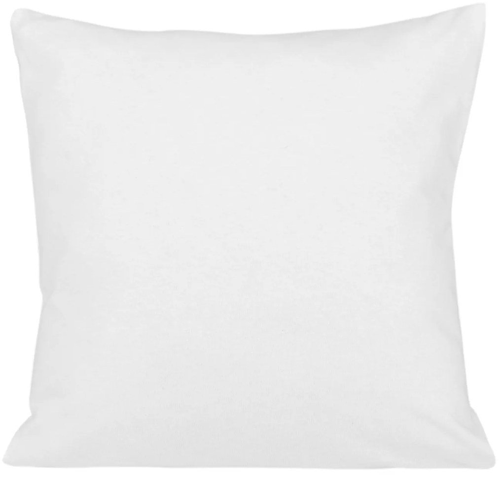 JERSEY OBLIEČKA NA VANKÚŠ 001 40X40 CM BIELA