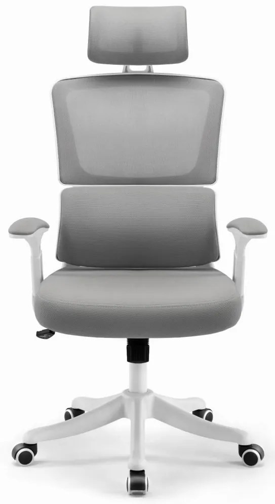 Herné kreslo HC-1011 Gray Mesh
