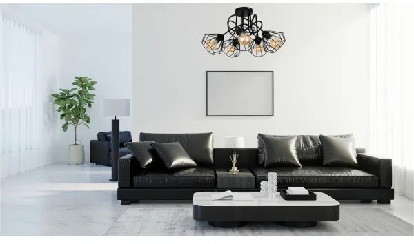 Prisadený luster CEED 5xE27/60W/230V