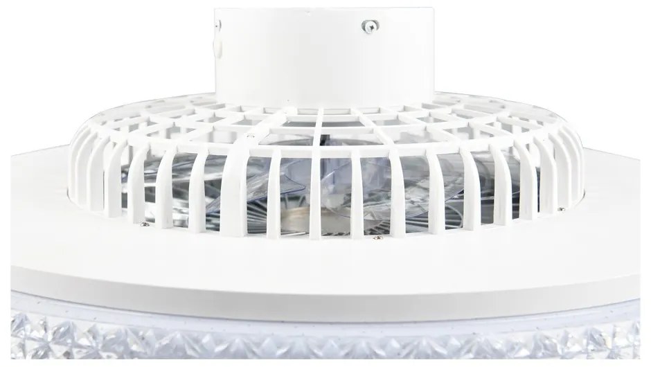 LED stropné svietidlo v striebornej farbe Harstad – Trio