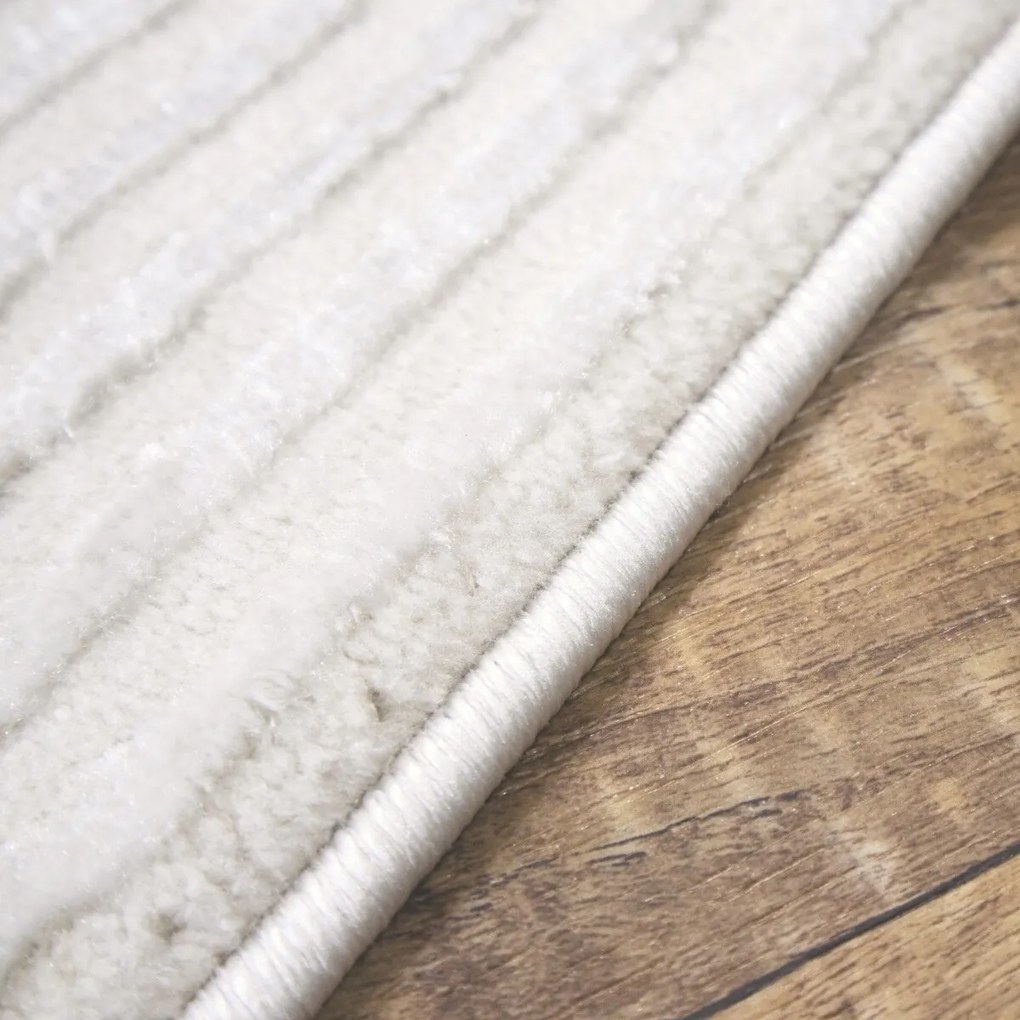 Angel Carpet, Kusový koberec Zafiro 19 Beige, 80x150, béžová, kancelária