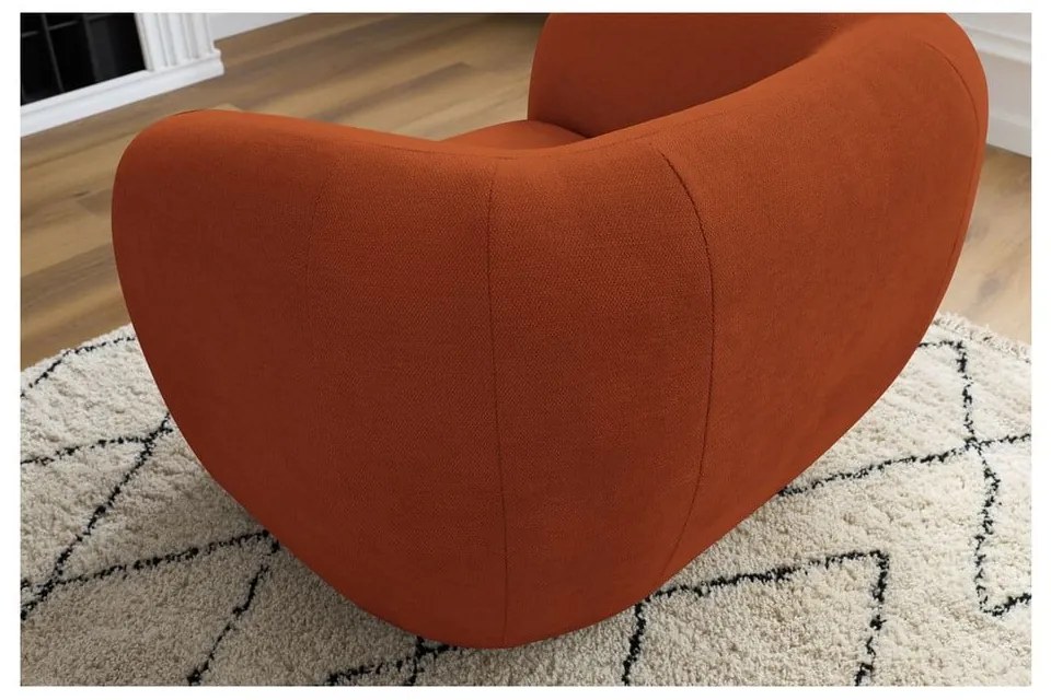 Oranžové kreslo Celine – Bobochic Paris