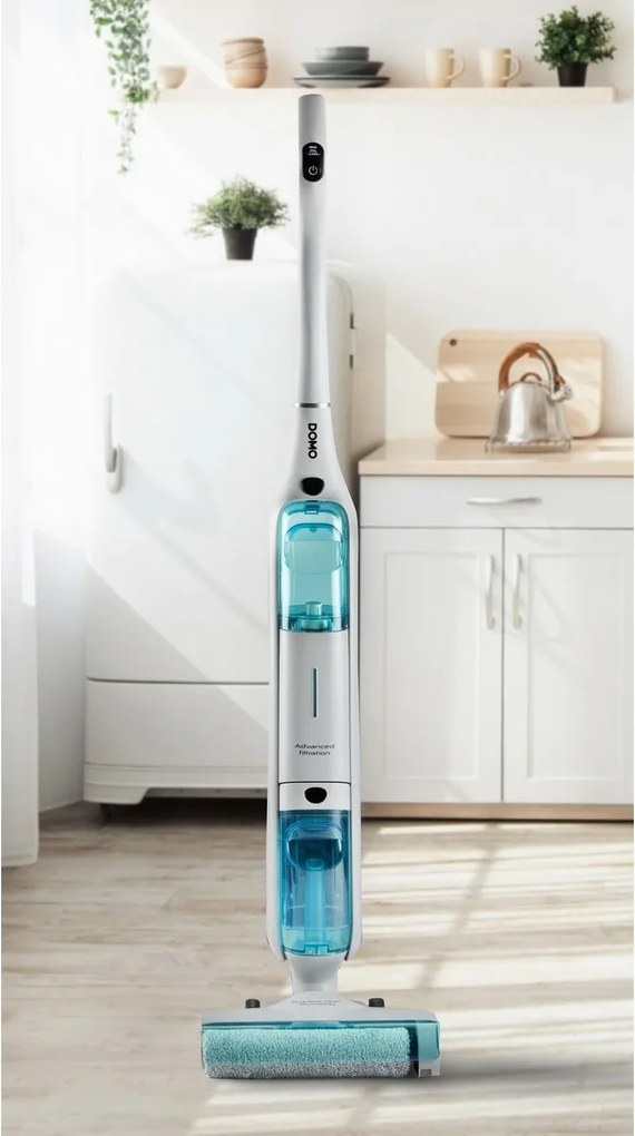 DOMO DO253SW podlahový čistič 2v1 s odsávaním