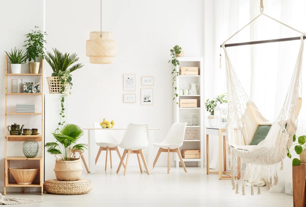 Tutumi Tutumi, pletený prírodný kôš v štýle Boho 381180B, hnedá, HOM-06661