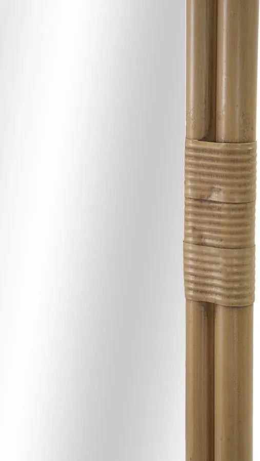 Voľne stojace zrkadlo Panama 151 cm hnedé