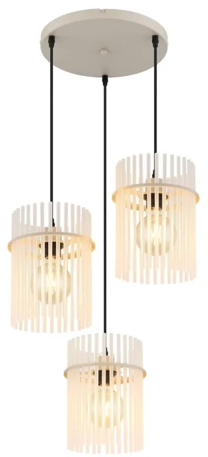 Globo 15698-3HRB - Luster na lanku GORLEY 3xE27/60W/230V