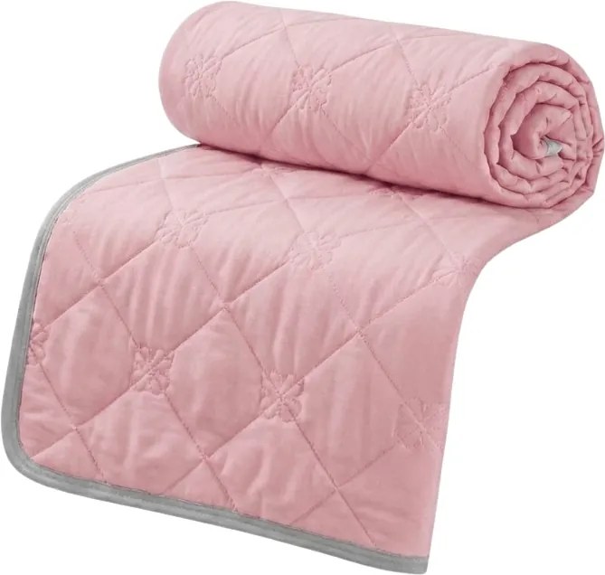 Chladiaca letná prikrývka ELARIA, ružová Rozmer: 200 x 220 cm