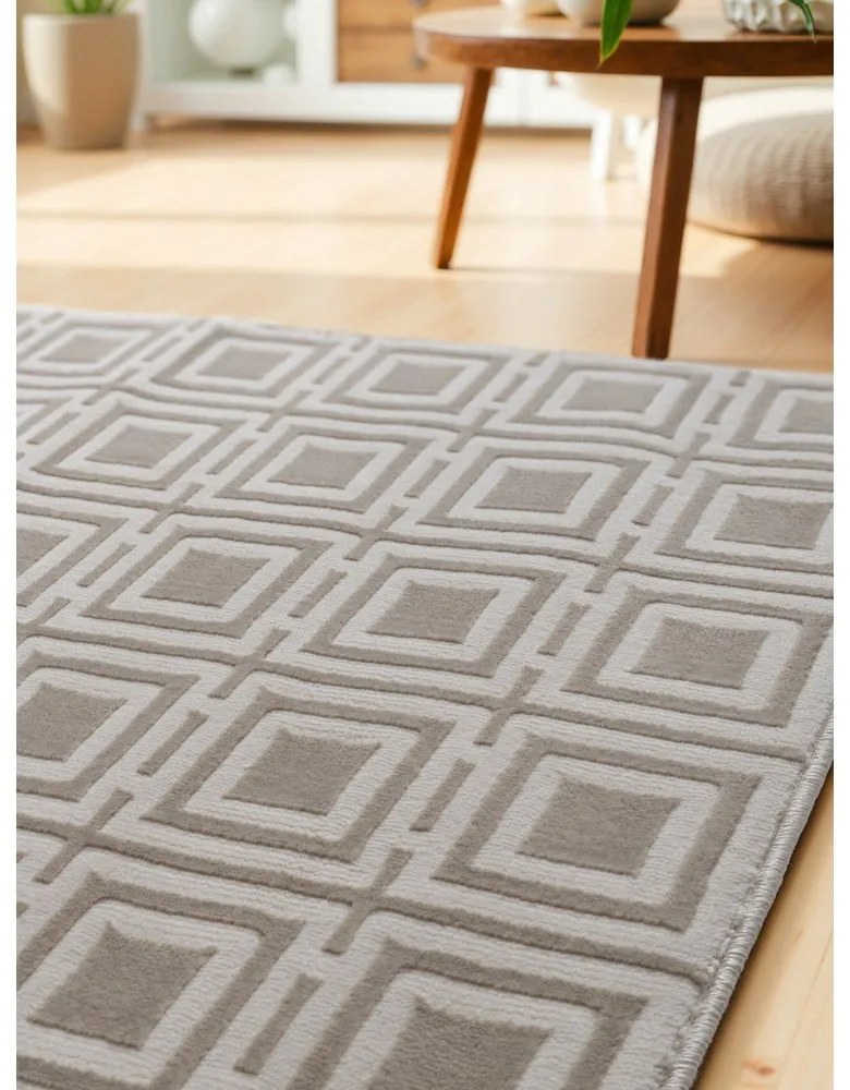 Krémový behúň 80x240 cm Perles Howlite – Elle Decoration