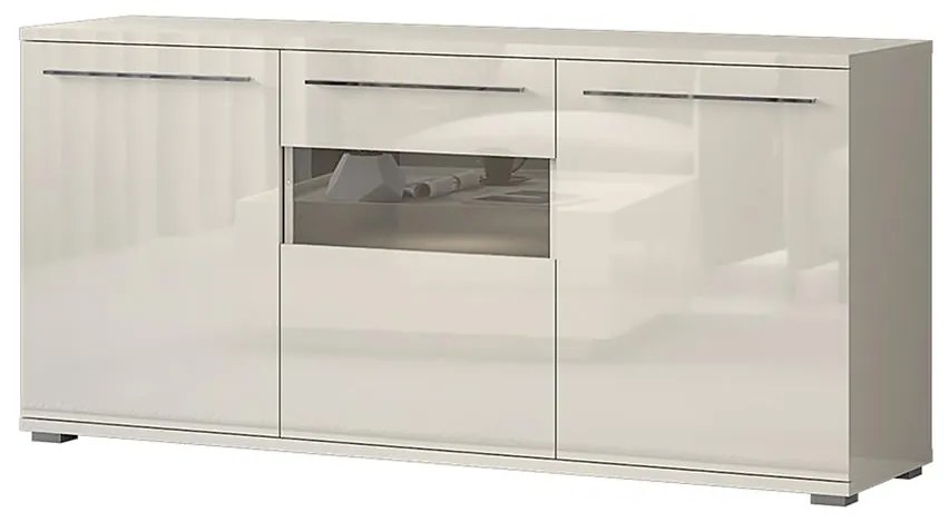 Komoda Piano K180-3KS/PN-71/KA/71 lakované beige