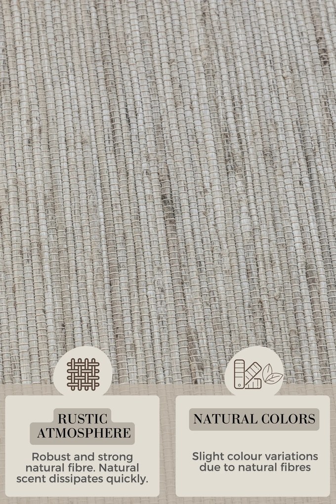 Hanse Home, Koberec behúň Handloom 105960 Dhaka Ivory White, 80x200, biela, chodba / predsieň