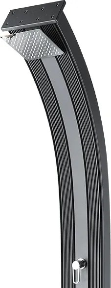 Formidra Solárna sprcha DADA CURVE 40L Antracit