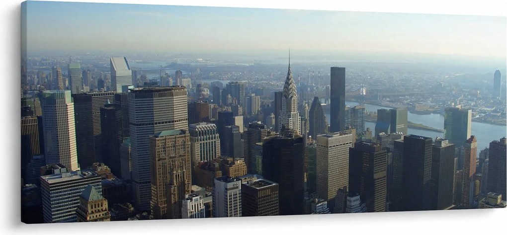 Obraz - Manhatten vo dne (120x50 cm)