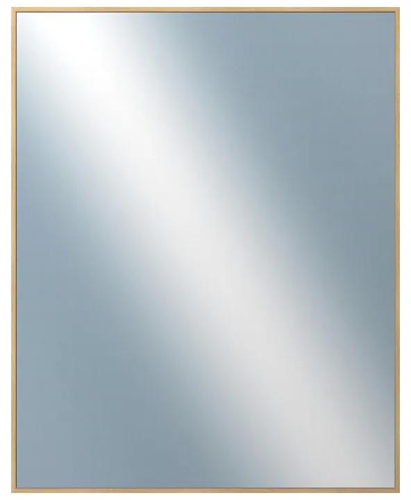 DANTIK - Zrkadlo v rámu, rozmer s rámom 40x50 cm z lišty Hliník dub (7273514)