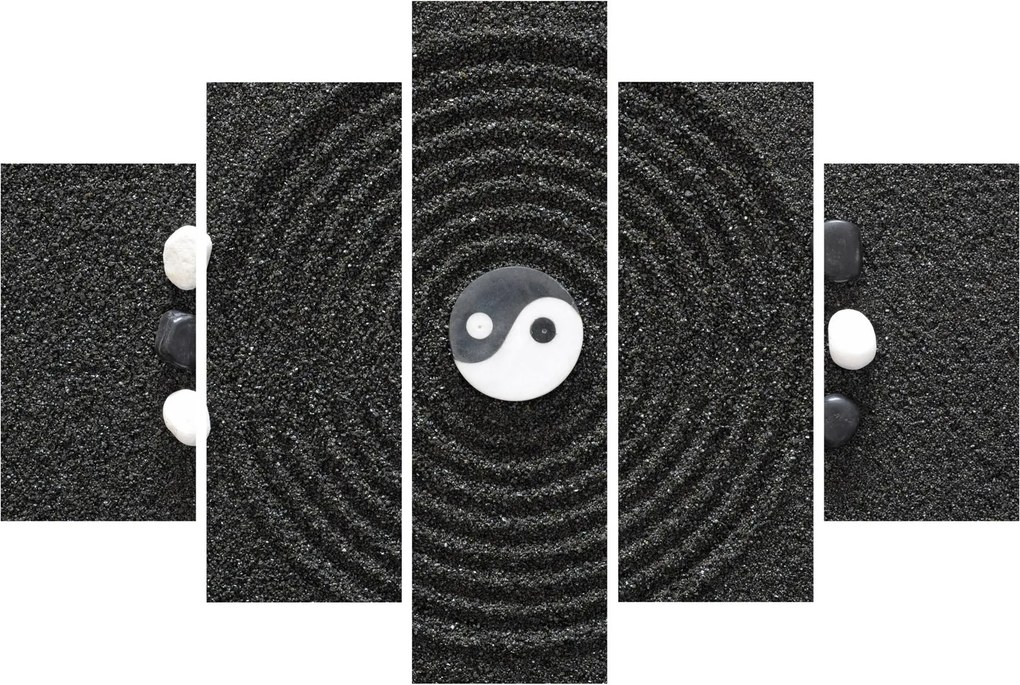 Obraz - Jin a Jang (150x105 cm)