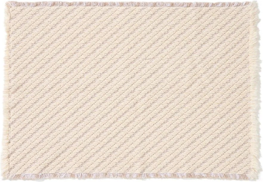 Béžová kúpeľňová predložka 50x70 cm Janu – Kave Home