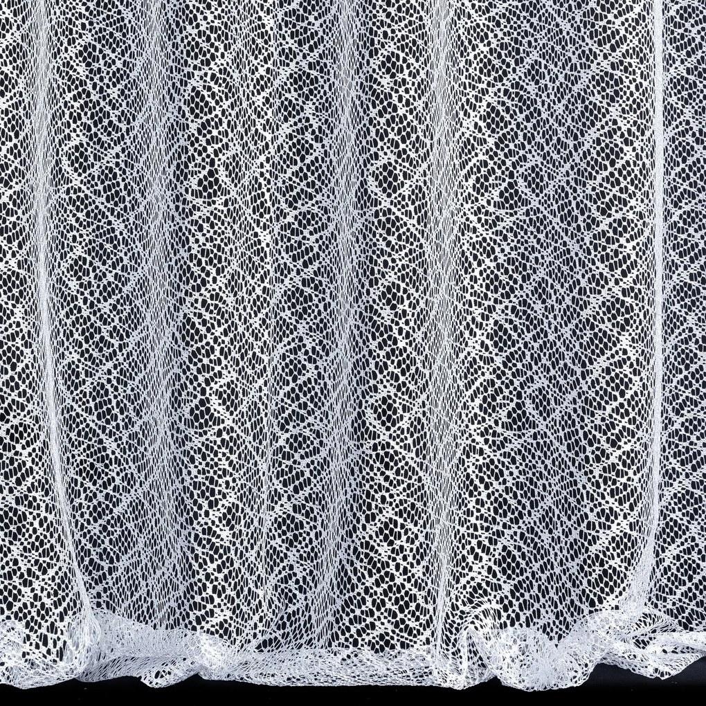 ZÁCLONA NA KRÚŽKOCH AMANDA 300 CM X 250 CM BIELA