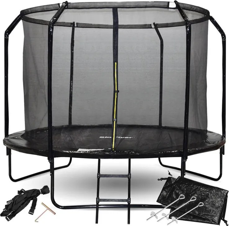 Záhradná trampolína SkyFlyer 10FT 304cm – čierna