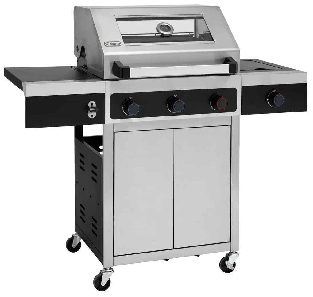 Tepro 3314 Plynový gril Keansburg 3 Special Edition, 3 horáky, 128 x 62 x 118 cm