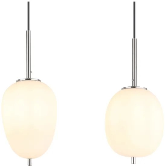 Globo 15345-4NO - Luster na lanku BLACKY I 4xE14/40W/230V