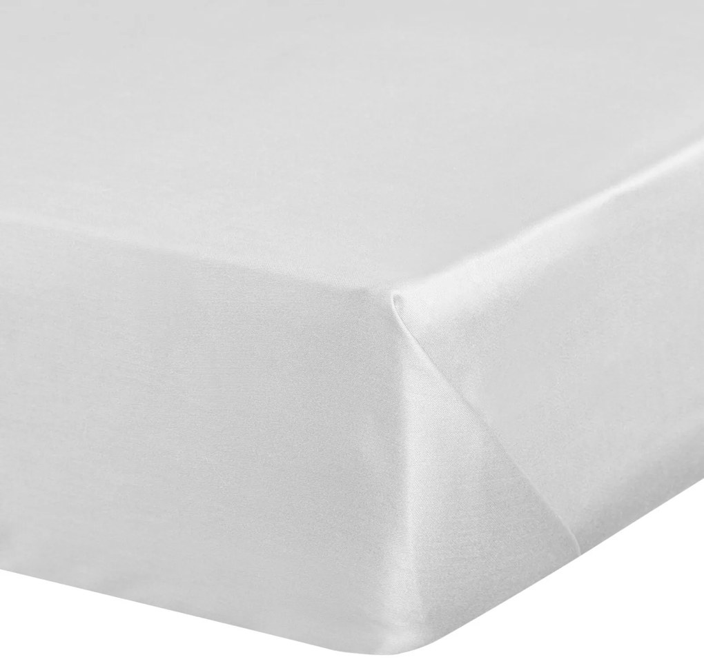 JERSEY PRESTIERADLO 200X220 CM, VÝŠKA 30 CM BIELE
