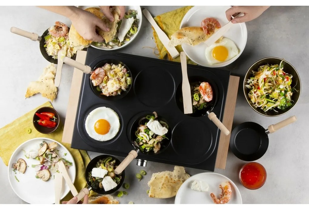 DOMO DO8719W elektrická palacinka a WOK, 2v1