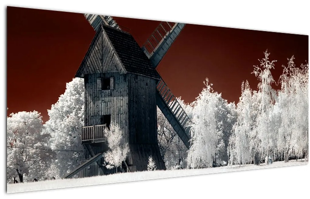 Obraz mlyna (120x50 cm)