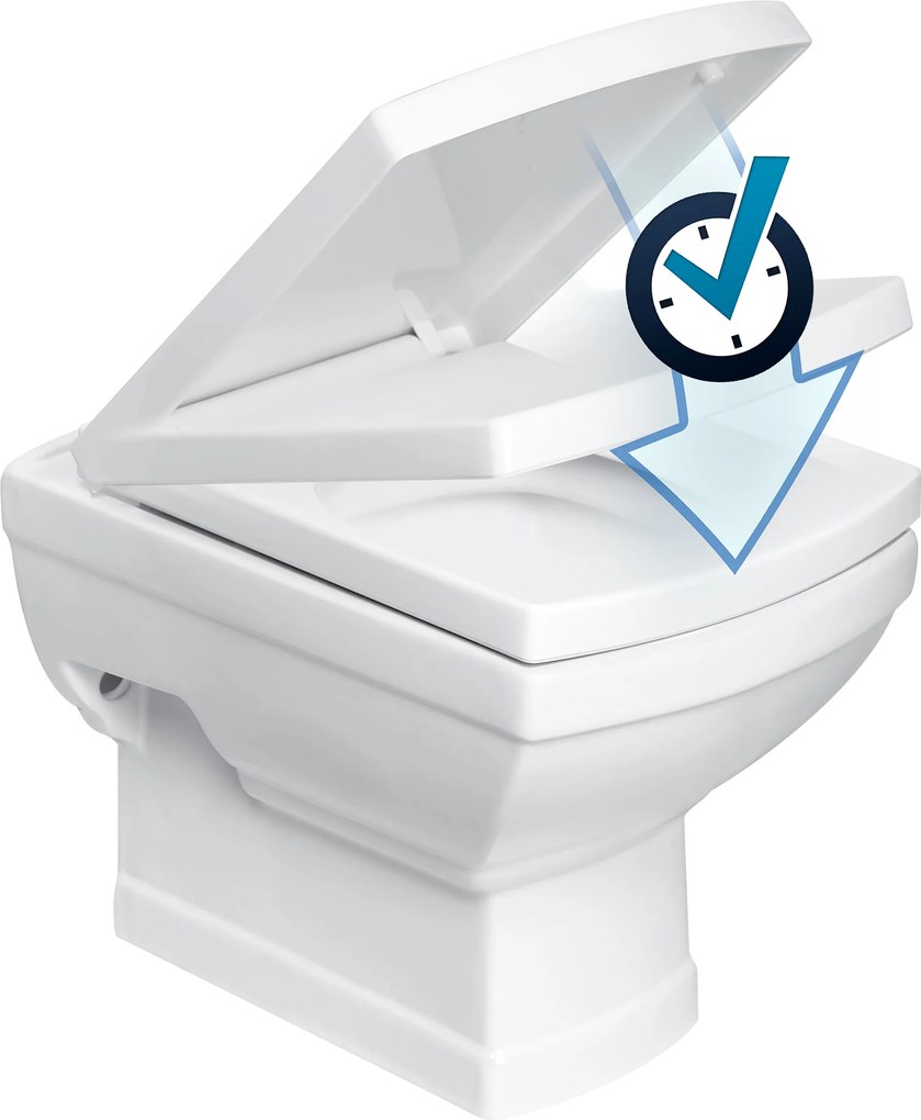 Novoterm Závesné WC NV-Kleopatra 16 so SoftClose sedadlom