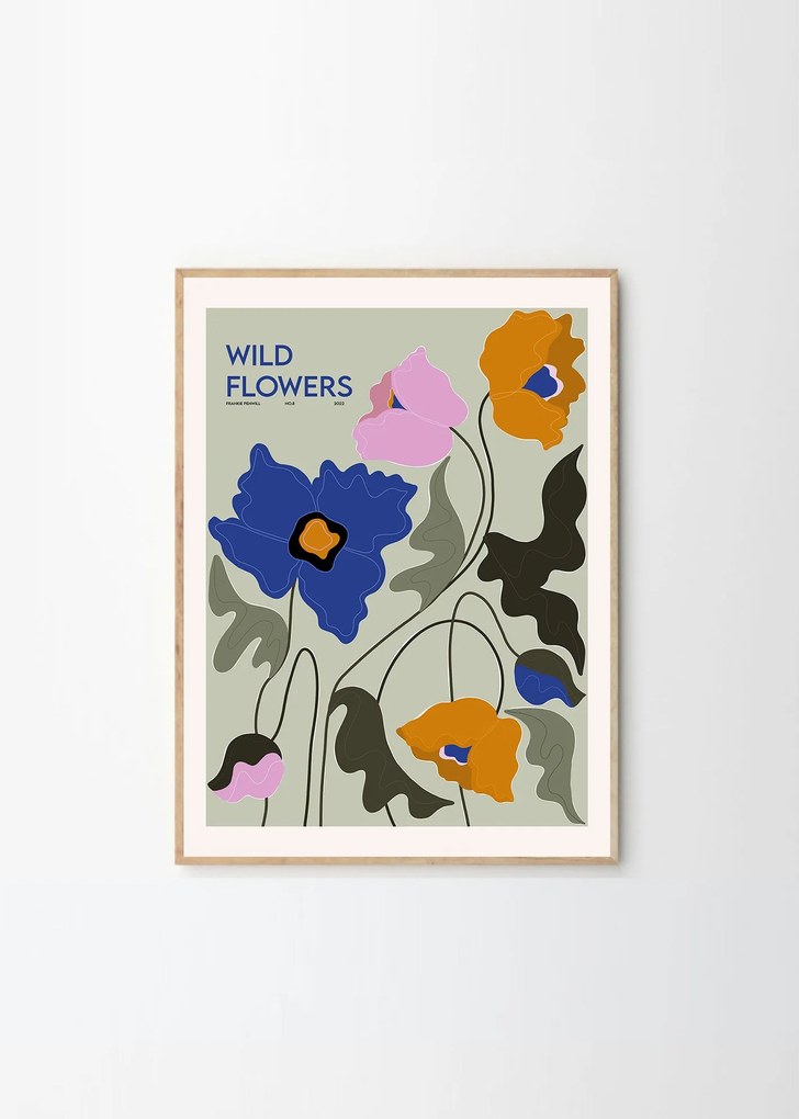 The Poster Club Plagát Wild Flowers by Frankie Penwill 50x70 cm