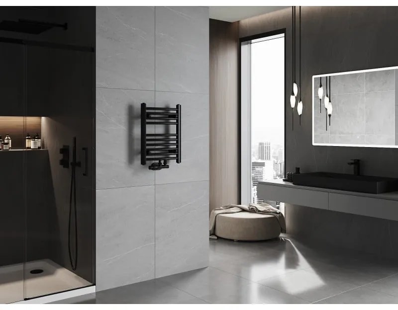 Mexen Ares, vykurovacie teleso 500x400 mm, 179 W, čierna, W102-0500-400-00-70